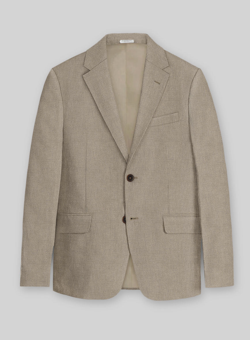 Solbiati Art Du Lin Hazel Brown Linen Suit - Image 3