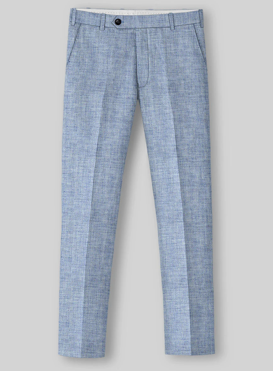 Solbiati Artic Blue Linen Suit - Image 5