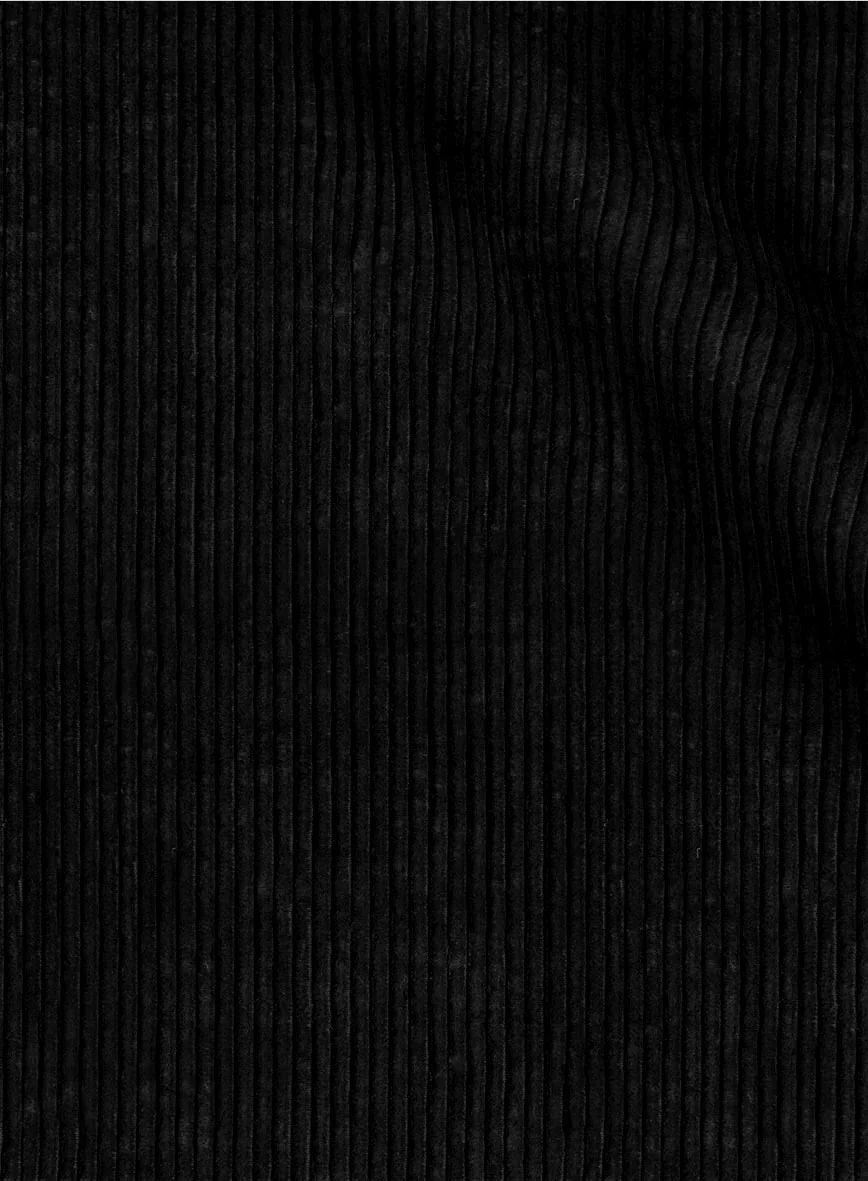 Solbiati Black Corduroy Jacket - Image 3
