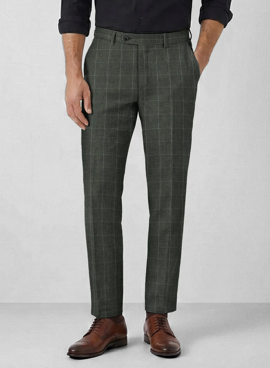 Solbiati Linen Wool Silk Natty Pants
