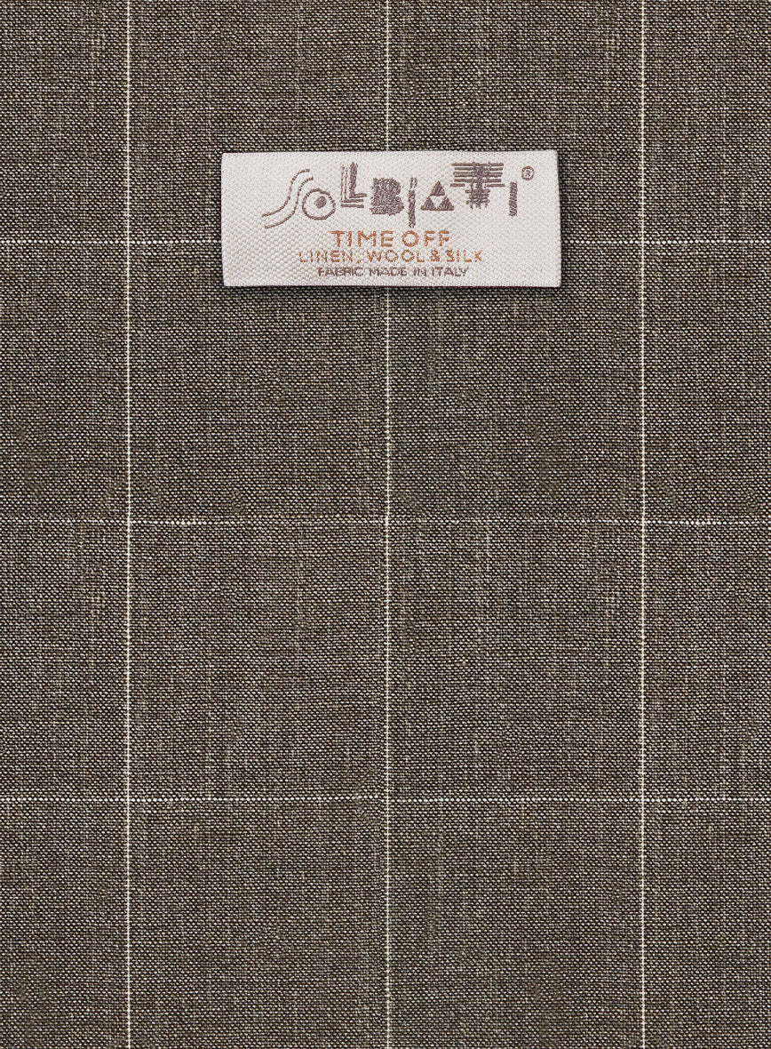 Solbiati Linen Wool Silk Oddo Suit - Image 8