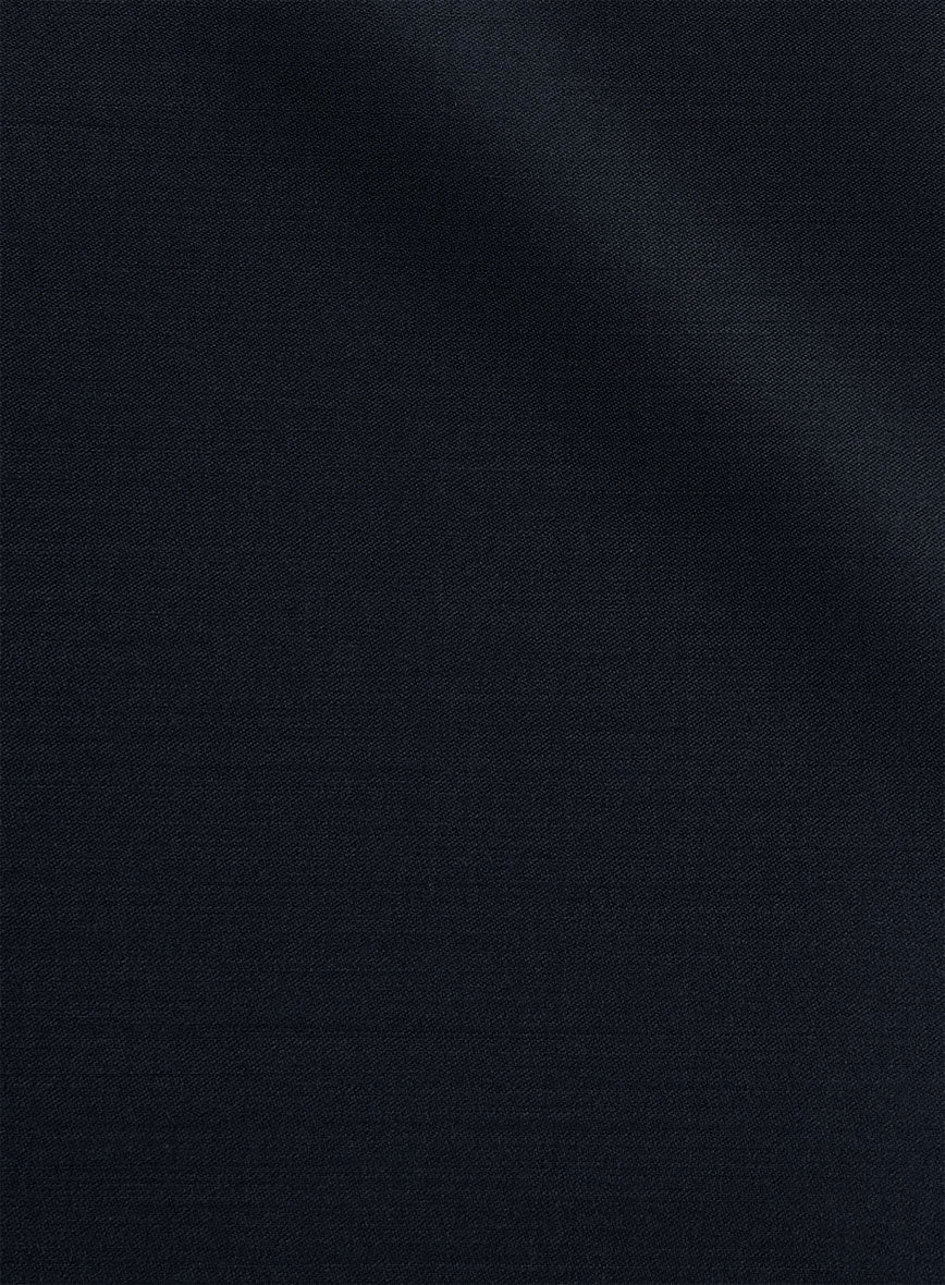 Super Blue Satin Wool Jacket - Image 3