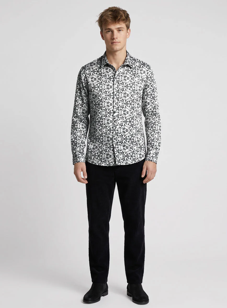Sylas Silk Cotton Shirt - Image 4