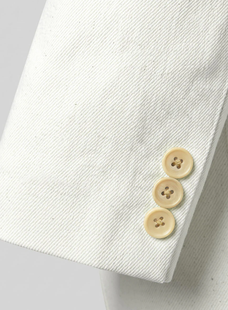White Selvedge Denim Jacket - Image 4