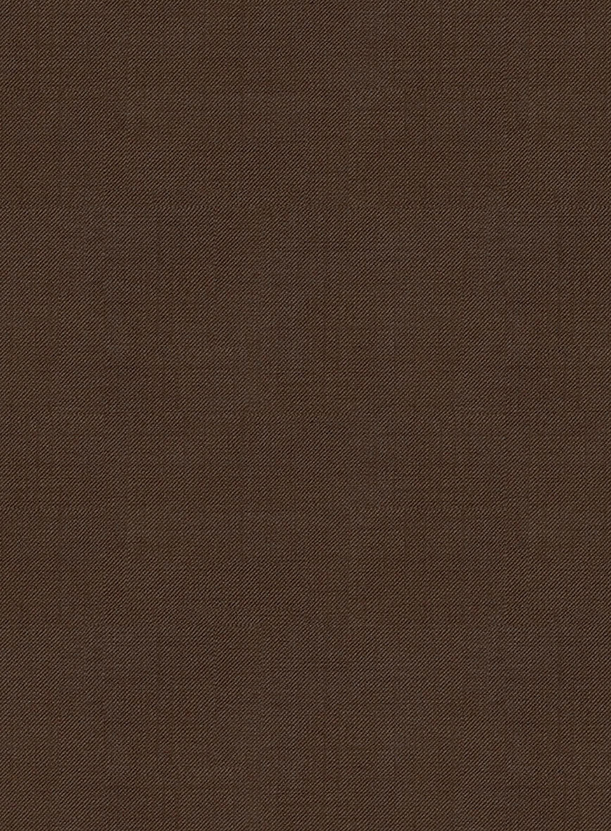 Worsted Brown Wool Jacket - Image 3