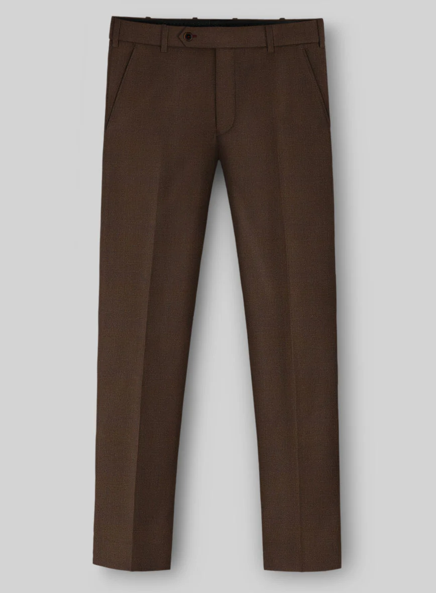 Worsted Brown Wool Suit - Image 5