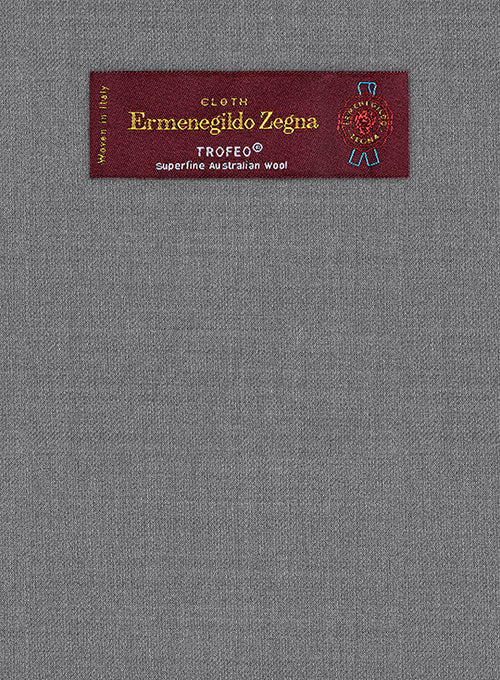 Lanificio Zegna Trofeo Gray Wool Jacket - Image 2